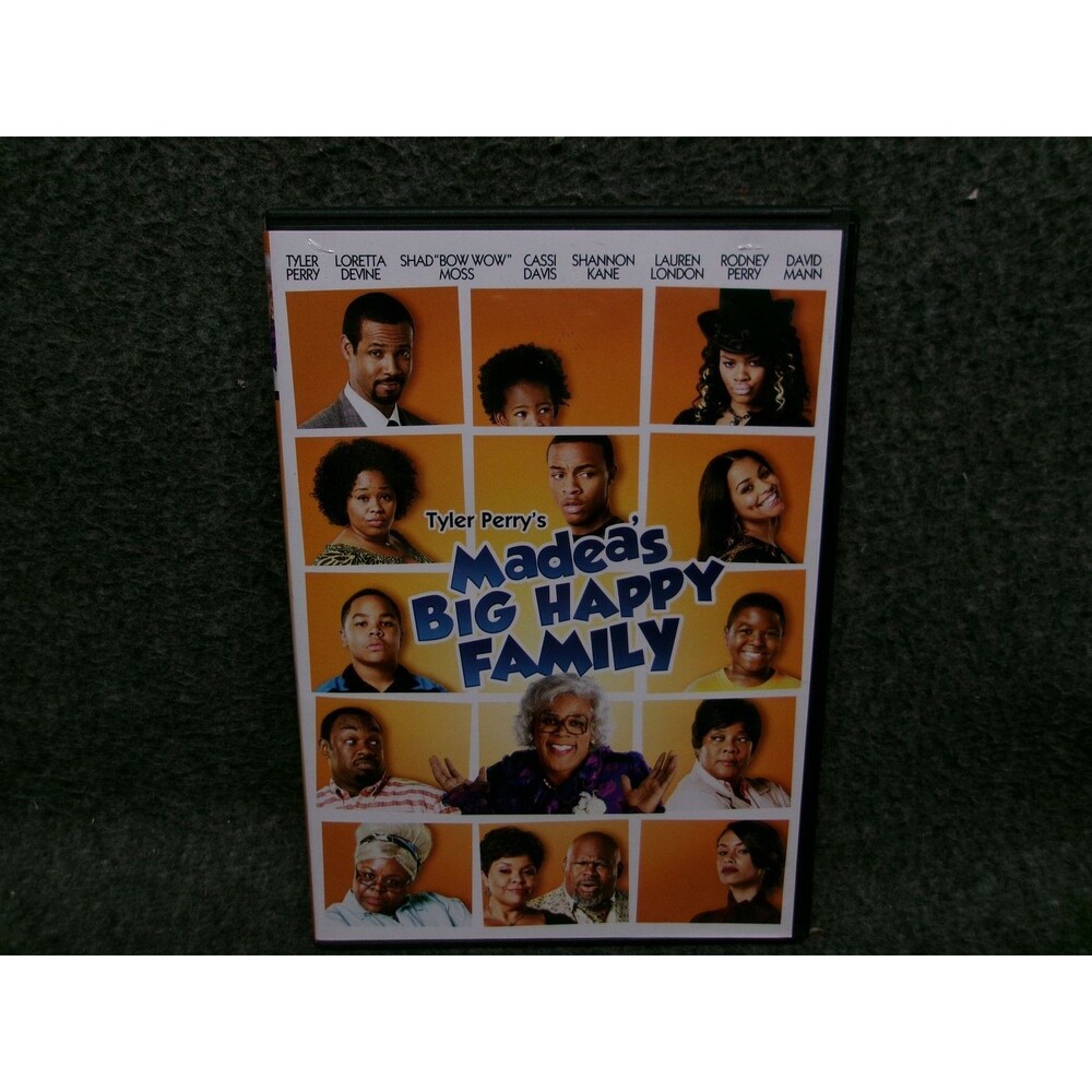 Tyler Perry Madea's Big Happy Family DVD Widescreen 2011 Lionsgate PG-13